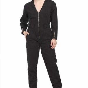 ETICA Janai Moto Jumpsuit NEW Large